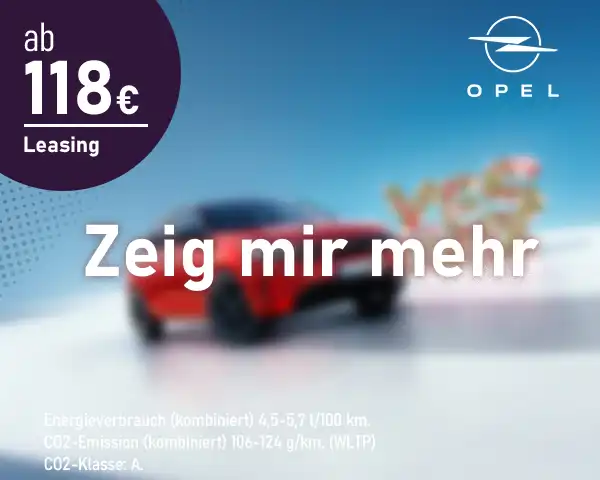 Opel Saisonstart 2025 bis zum 16.02.